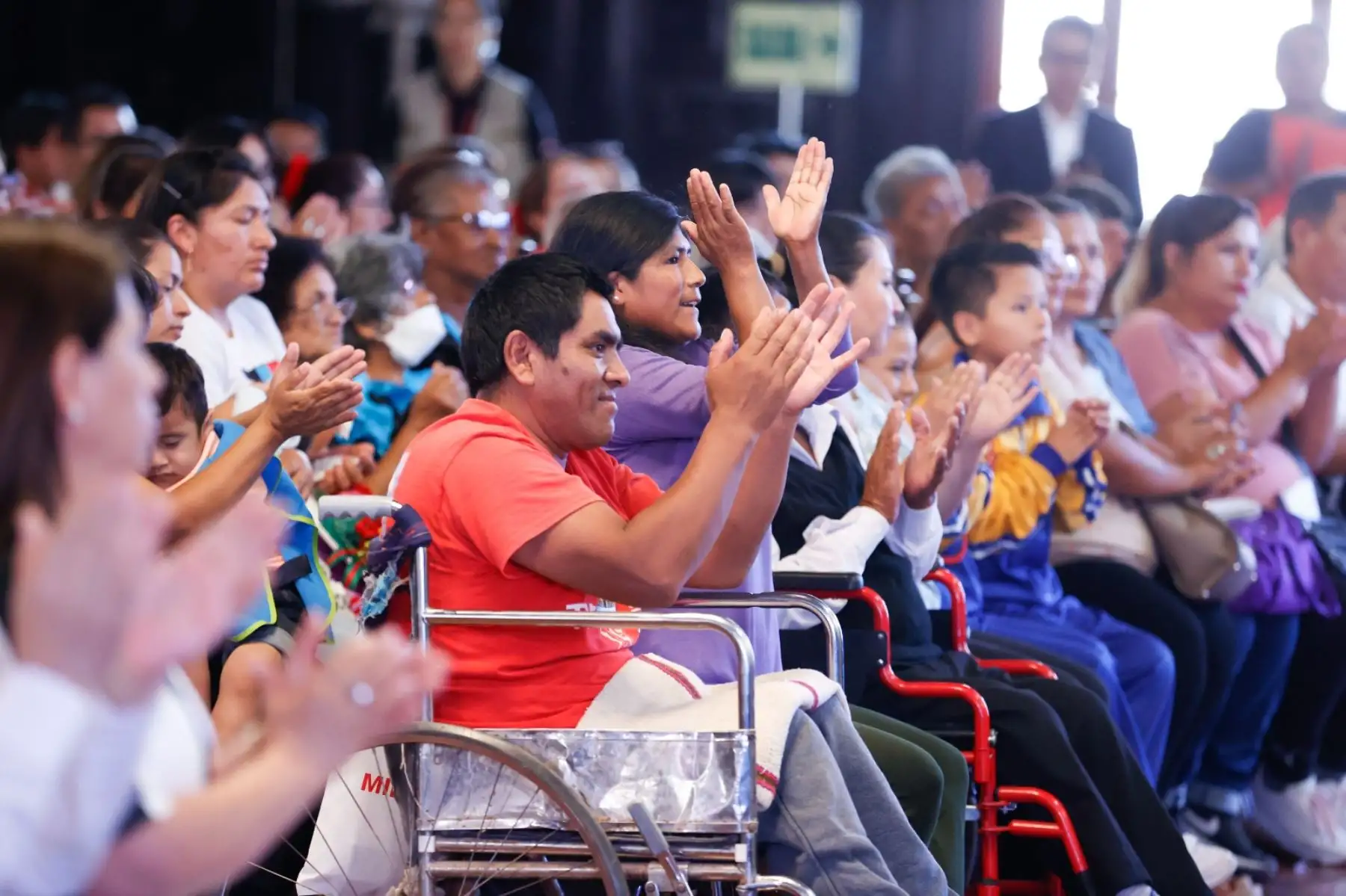 Presidenta de la república, Dina Boluarte, lideró lanzamiento de la Política Nacional de Desarrollo e Inclusión Social al 2030. Foto: ANDINA/ Prensa Presidencia