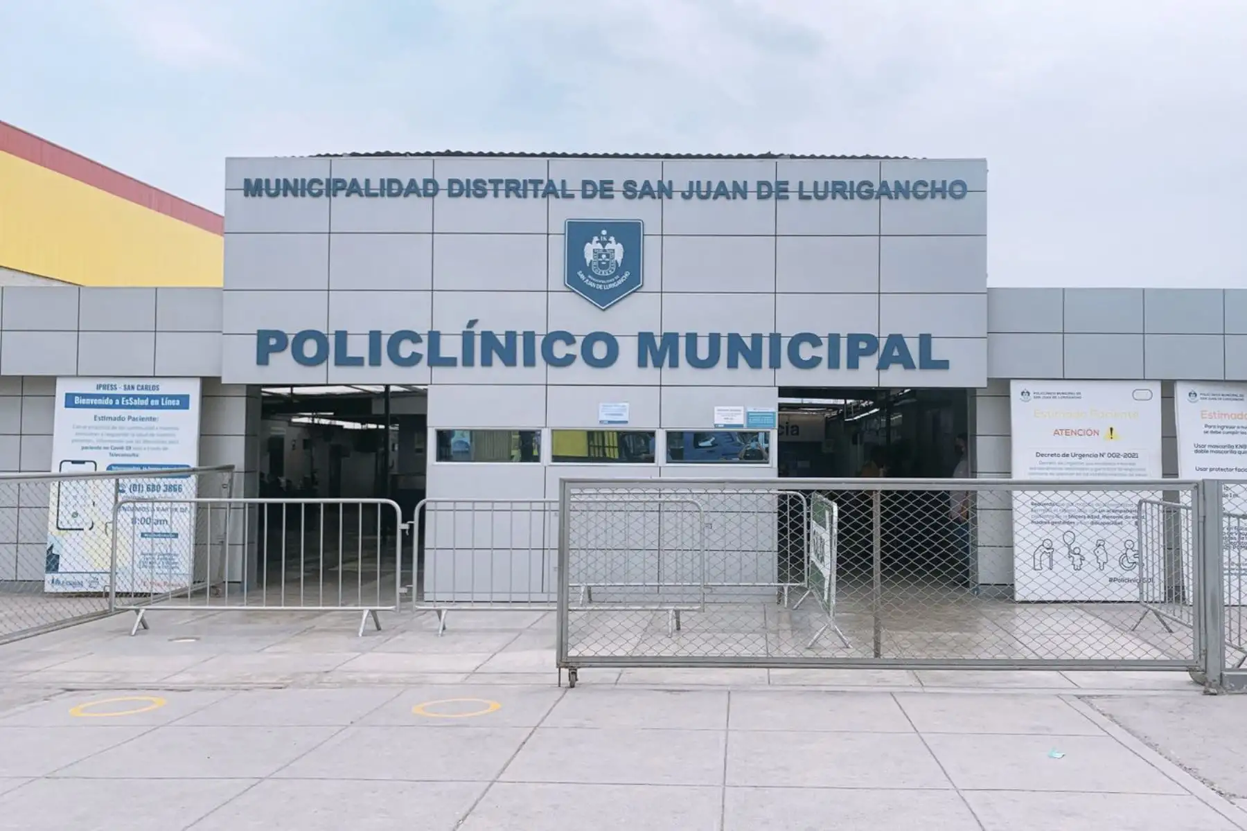 San Juan de Lurigancho: Policlínico San Carlos normaliza su atención en todos sus servicios en beneficio de sus 60 000 asegurados

Foto: ANDINA/Essalud