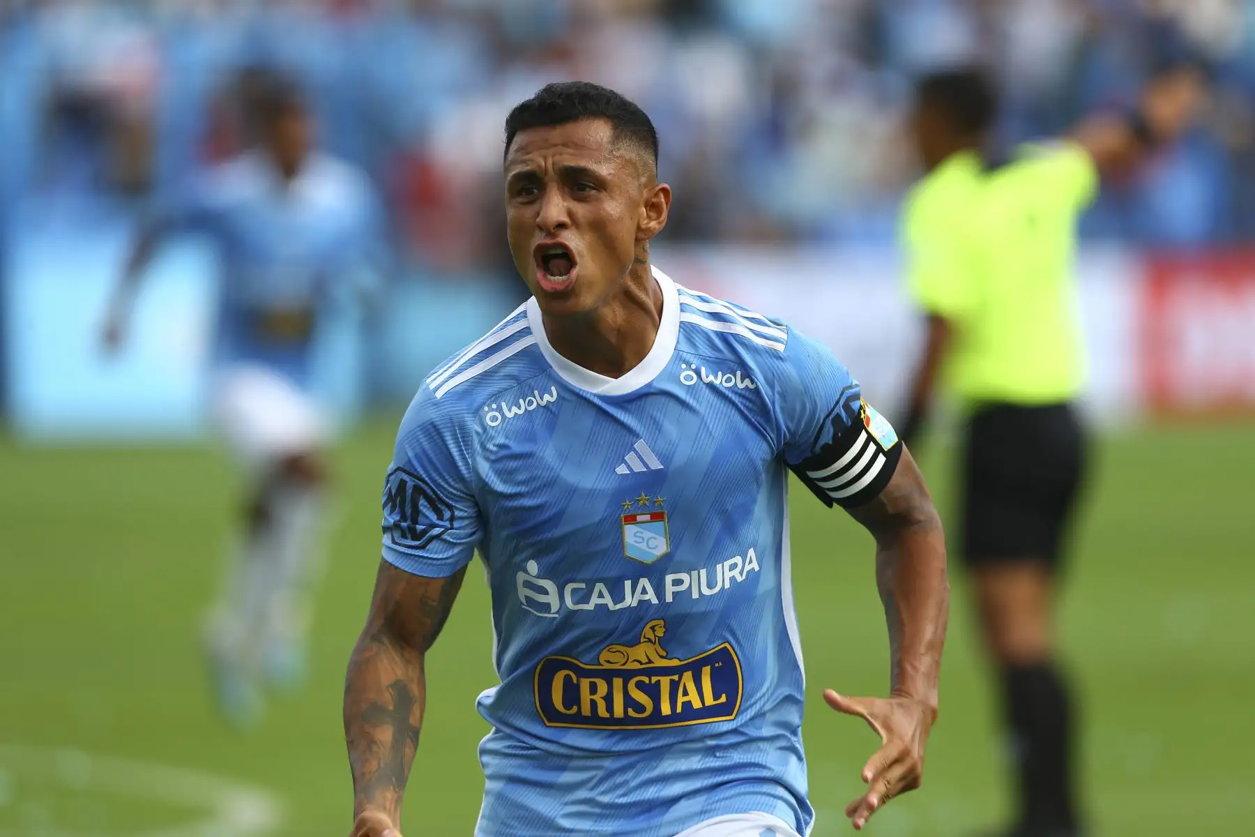 Con gol de Yoshimar Yotún, Sporting Cristal venció a Melgar en la jornada 5 de la Liga 1, en el estadio Alberto Gallardo.
Foto: ANDINA/Eddy Ramos