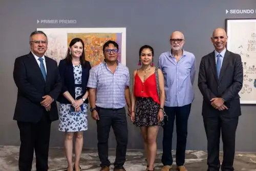 Museo Central inaugura exposición con obras ganadora del XIII Concurso Nacional de Pintura.