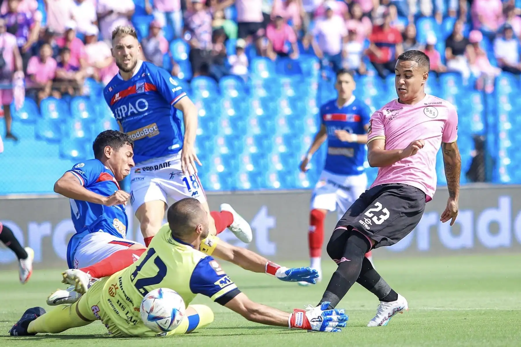 Sport Boys cae por 1 a 0 ante el Carlos Manucci con en el estadio Alberto Gallardo por la fecha 5 del Torneo apertura de la Liga 1 del futbol peruano.
Foto: @LigaFutProf