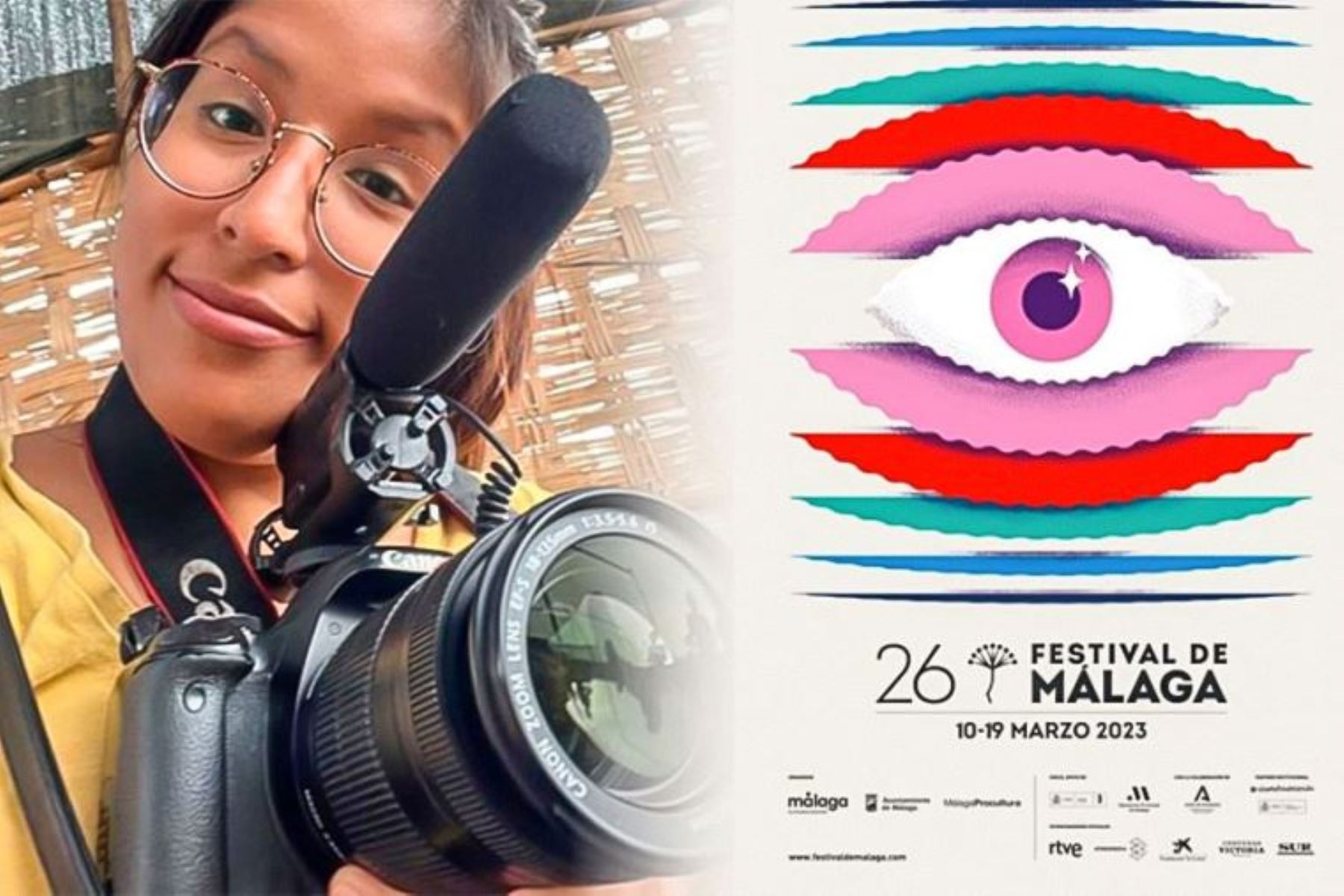 Sanmarquina representa al Perú en sección audiovisual de Festival de cine Málaga 2023