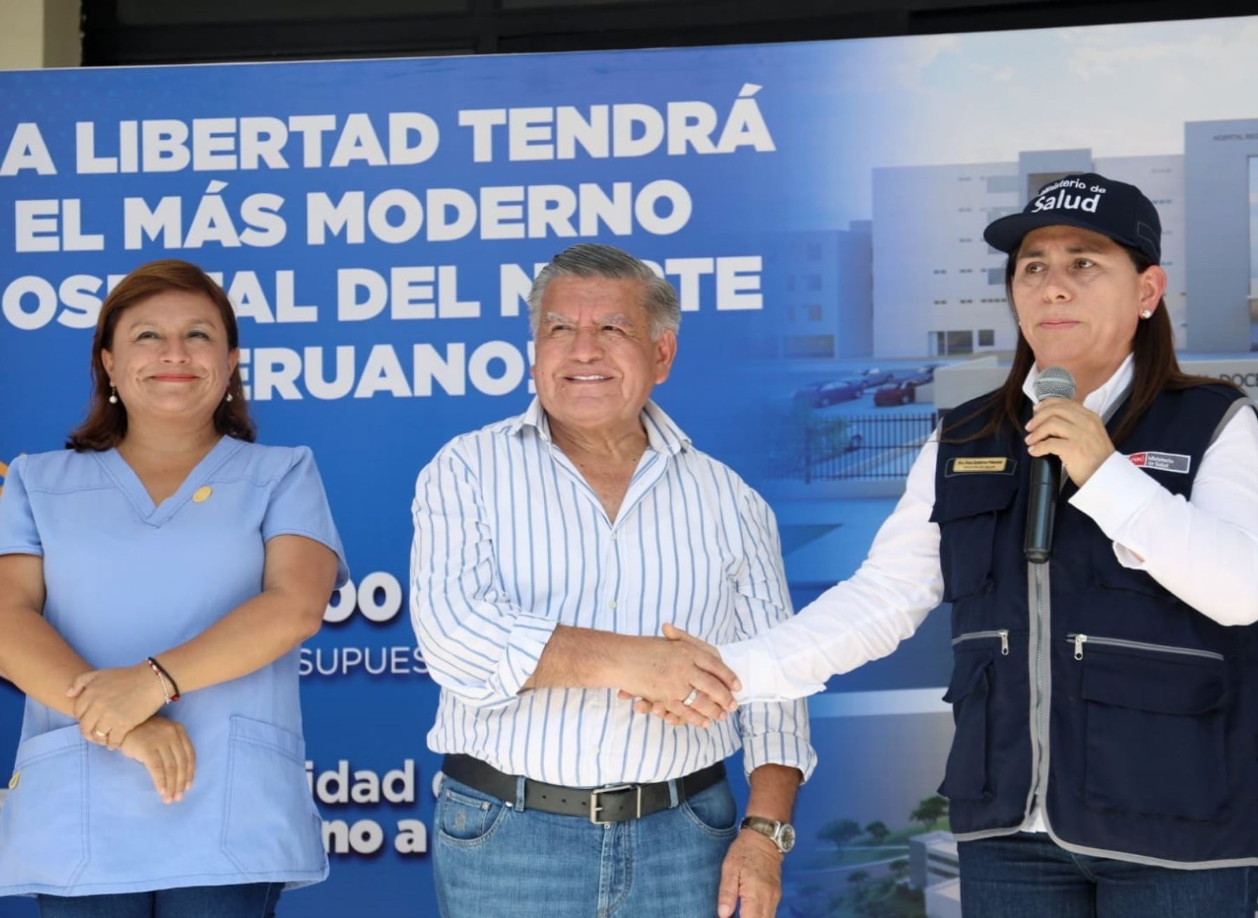 El Ministerio de Salud y el Gobierno Regional de La Libertad firmaron un convenio para la construcción del nuevo Hospital Regional Docente de Trujillo. Foto: Luis Puell.