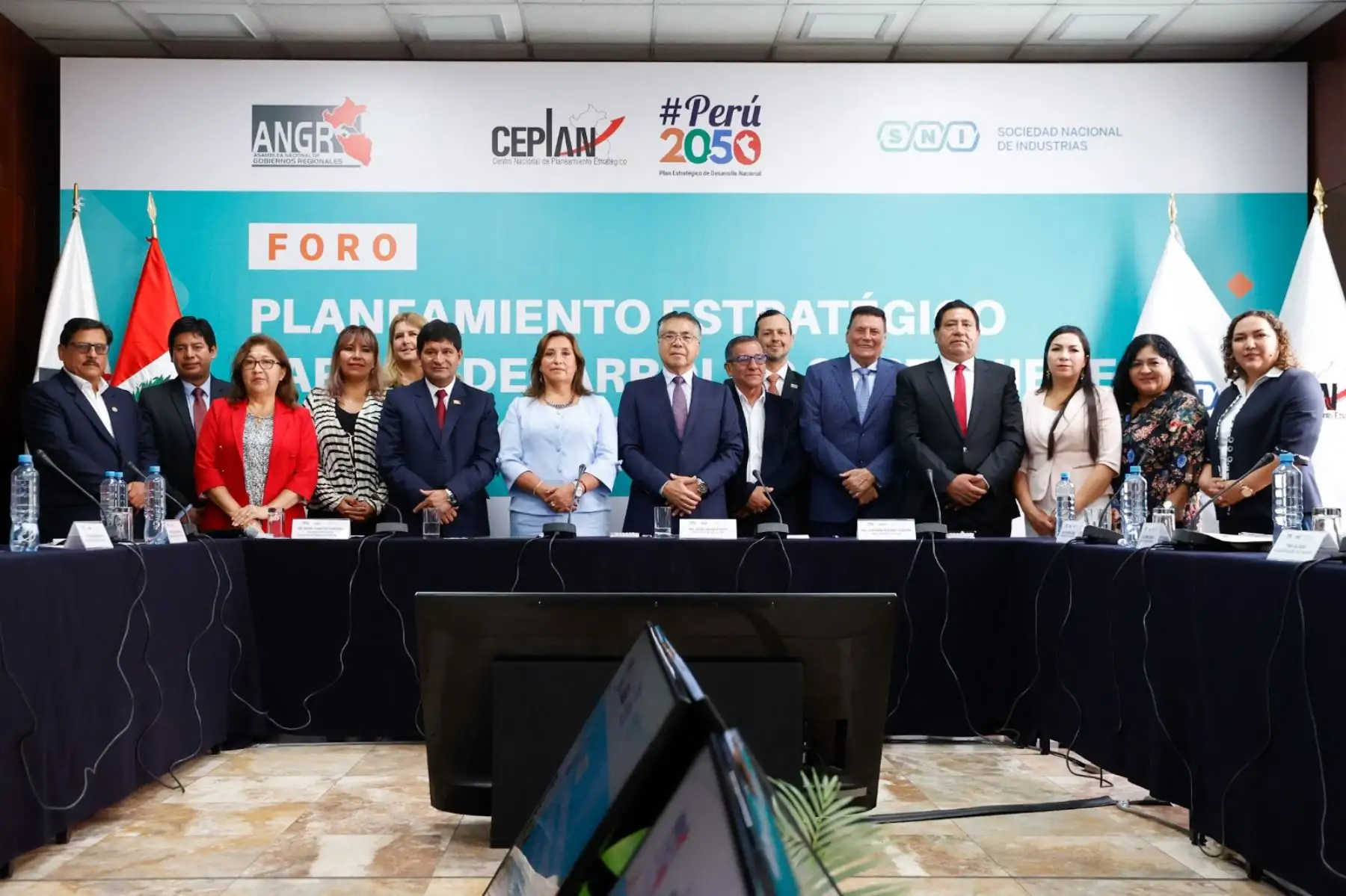 Presidenta Dina Boluarte participó en el evento “Planeamiento del Desarrollo Productivo Sostenible en las Regiones del Perú”. Foto: ANDINA/Prensa Presidencia