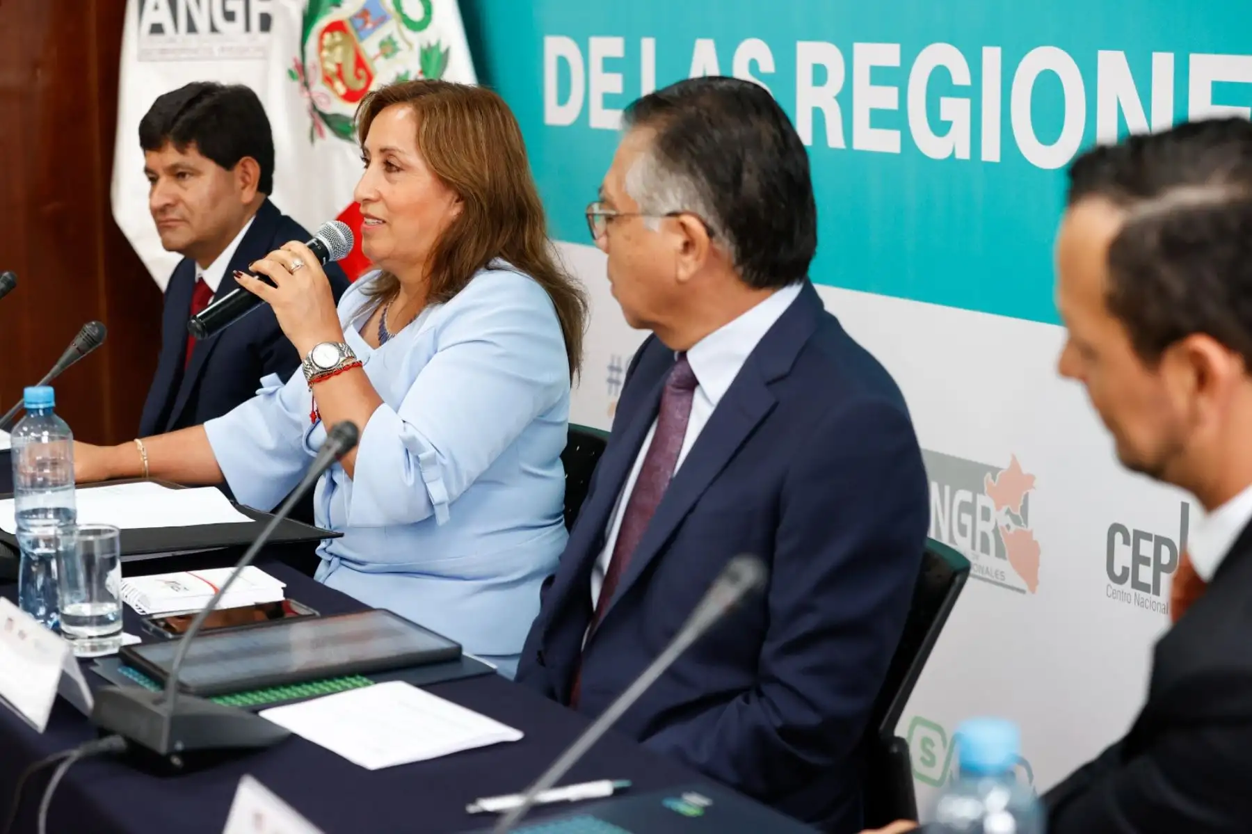 Presidenta Dina Boluarte participó en el evento “Planeamiento del Desarrollo Productivo Sostenible en las Regiones del Perú”. Foto: ANDINA/Prensa Presidencia