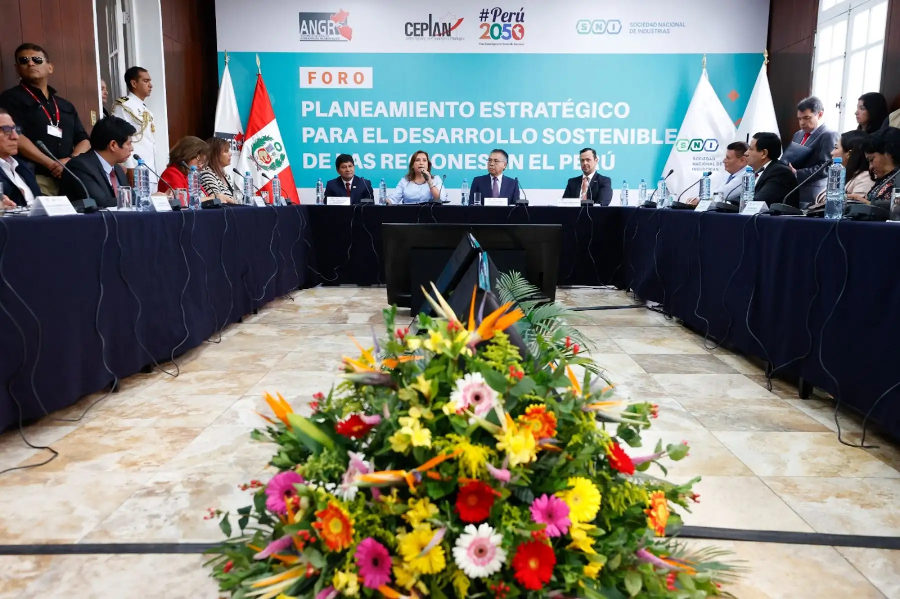 Presidenta Dina Boluarte participó en el evento “Planeamiento del Desarrollo Productivo Sostenible en las Regiones del Perú”. Foto: ANDINA/Prensa Presidencia