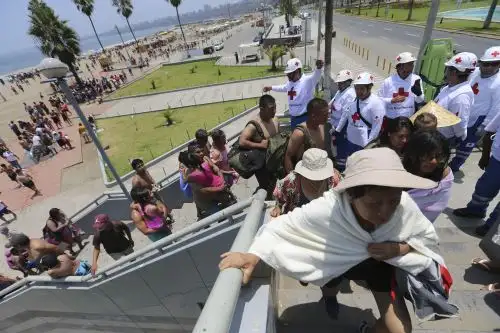 Imagen referencial de un simulacro en Lima. Foto: ANDINA/Andrés Valle