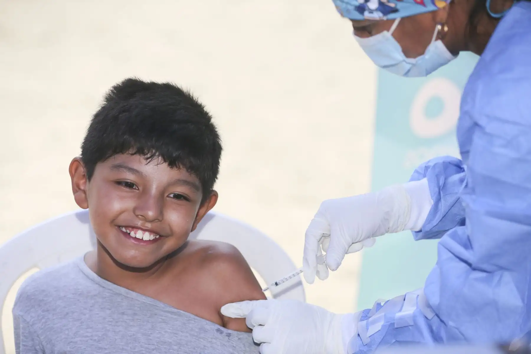 El Minsa también habilitó stands de atención al público en el marco del verano saludable 2023 en la playa “Los Yuyos” de Barranco. Foto: ANDINA/Tatiana Gamarra