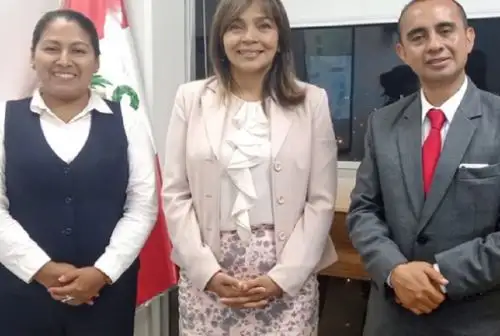 La viceministra de Comunicaciones, Patricia Carreño, informó al gobernador Fabián Noriega sobre los beneficios y alcances de la iniciativa que brindará Internet a 520 colegios públicos, 269 centros de salud y 28 comisarías de 481 zonas rurales de la región.