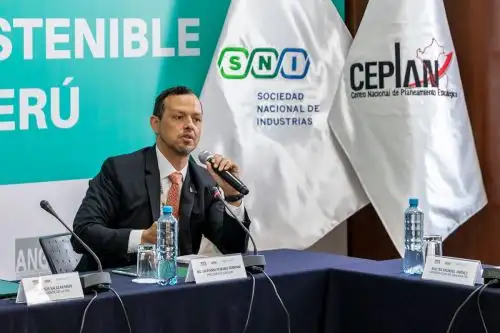 Presidente del Centro Nacional de Planeamiento Estratégico (Ceplan), Giofianni Peirano. Foto: Cortesía.