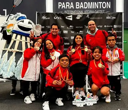 La selección de parabádminton mostró sus credenciales en España