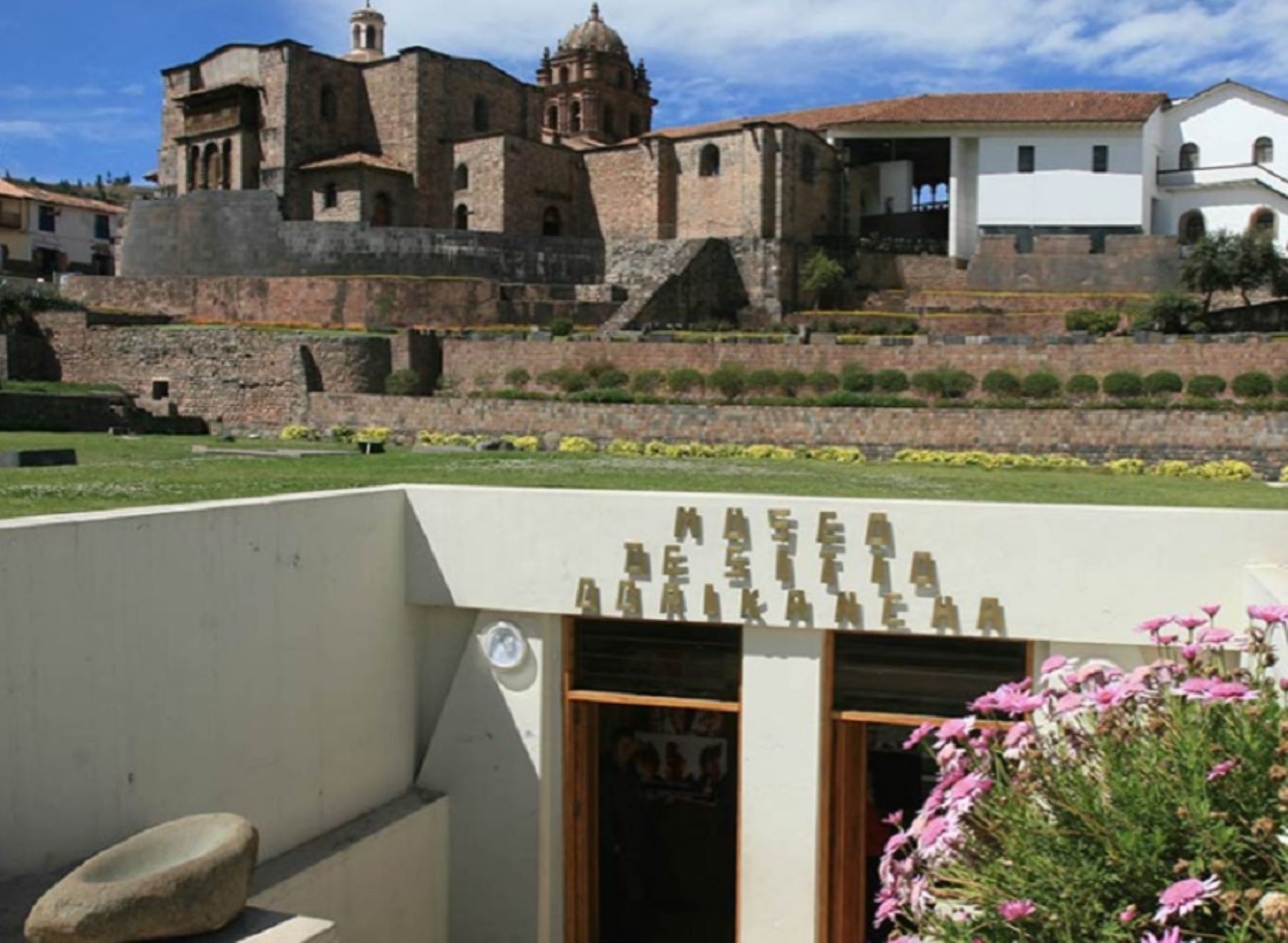 Museo de Sitio Qoricancha en la ciudad del Cusco.
