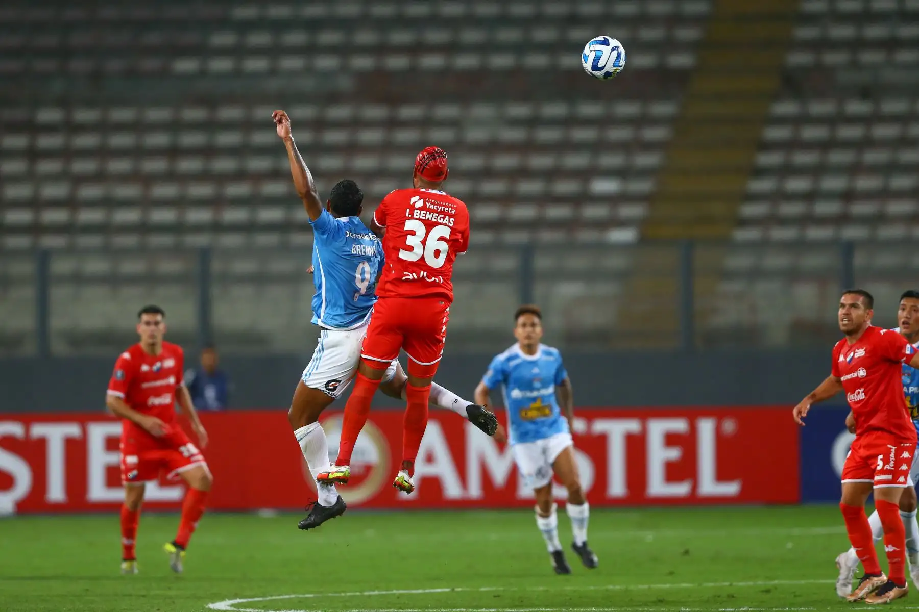 Sporting Cristal  se enfrenta al Nacional de Paraguay por la fase 2 de la Copa Libertadores 2023. 
Foto:ANDINA/Eddy Ramos