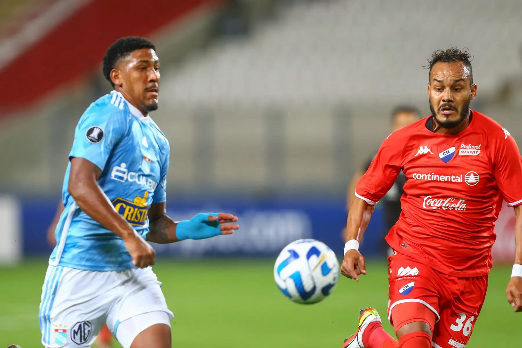 Sporting Cristal  se enfrenta al Nacional de Paraguay por la fase 2 de la Copa Libertadores 2023. 

Foto:ANDINA/Eddy Ramos