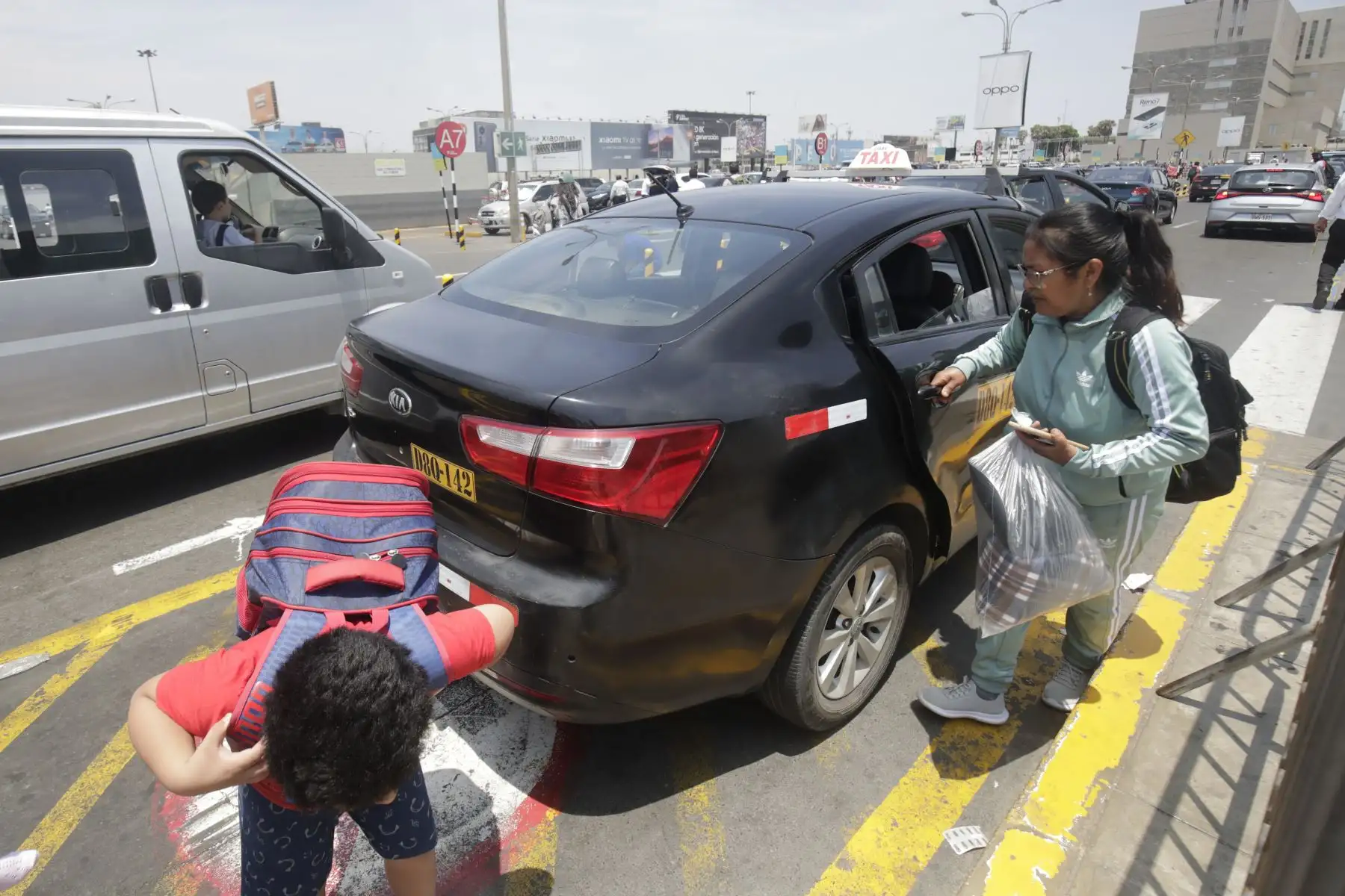 Vocero de ATU explica todo lo relacionado al servidor de taxi en el nuevo aeropuerto Jorge Chávez. Foto:ANDINA/Juan Carlos Guzmán