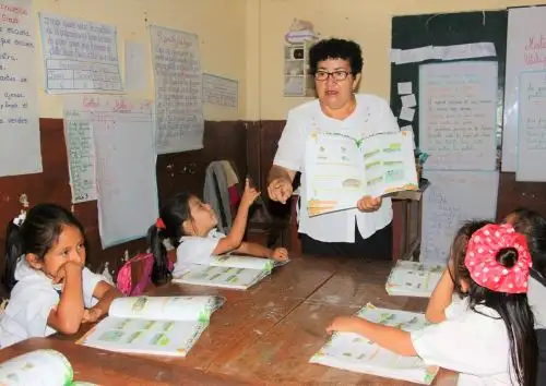 Autoridades educativas de la región San Martín ultiman los detalles para el inicio del año escolar programado para este lunes 13 de marzo. Foto: ANDINA/difusión.
