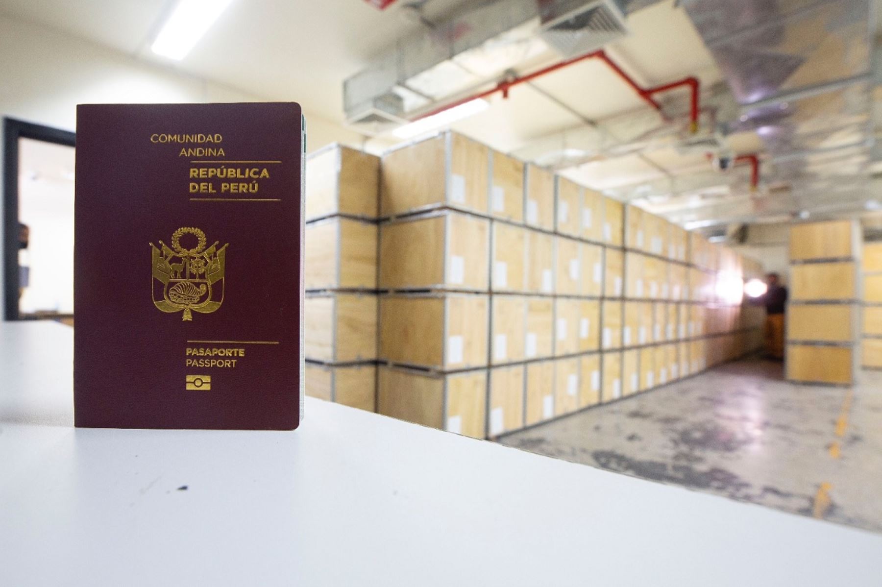 Pasaporte electrónico. Foto: ANDINA/Difusión