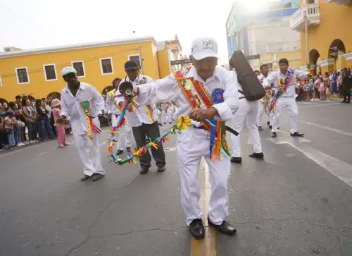 Ica celebra la entrega de declaratoria de Patrimonio de la Humanidad a Hatajo de Negritos. Foto: Genry Bautista