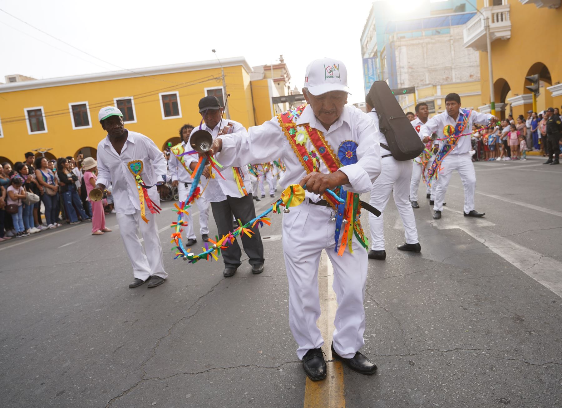 Ica celebra la entrega de declaratoria de Patrimonio de la Humanidad a Hatajo de Negritos. Foto: Genry Bautista