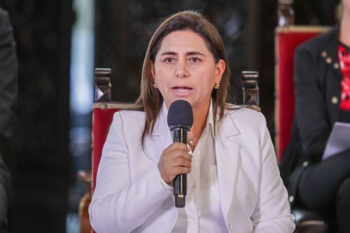 Ministra rechazó en especial la agresión contra una niña de 11 años quien, aparentemente por evitar una violación sexual en Ucayali, terminó con heridas graves en su cabeza. Foto: ANDINA/Difusión