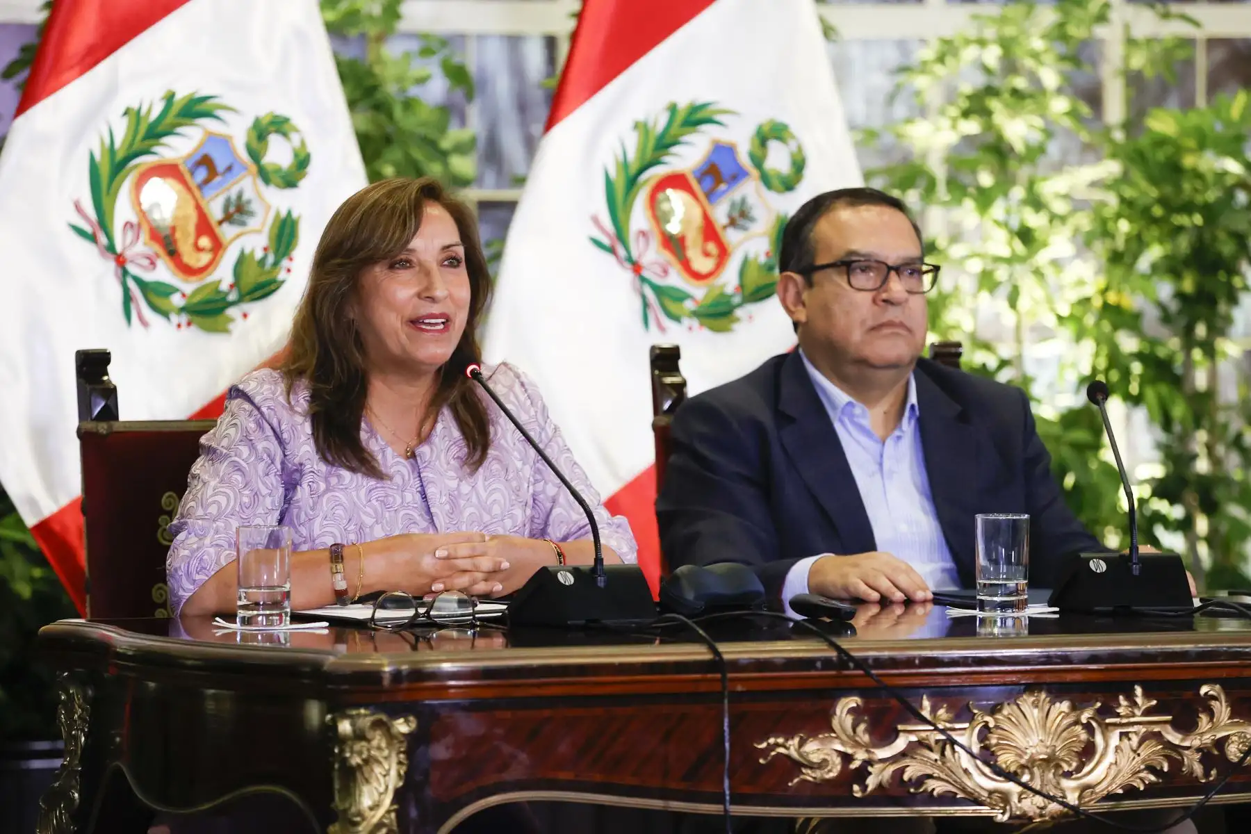 La presidenta de la República, Dina Boluarte, anunció que Con Punche Puno, destinado a otorgar una serie de acciones para garantizar el impulso del desarrollo de esta región del sur del país.
Foto: ANDINA/Presidencia Perú