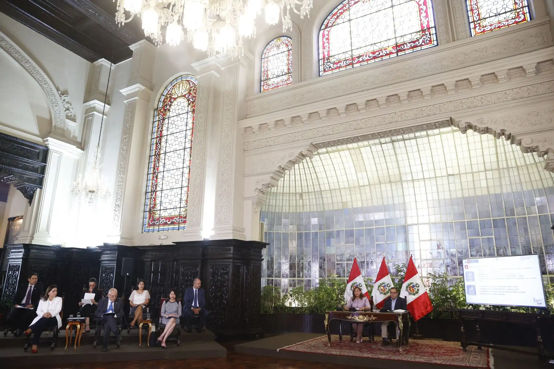 La presidenta de la República, Dina Boluarte, anunció que Con Punche Puno, destinado a otorgar una serie de acciones para garantizar el impulso del desarrollo de esta región del sur del país.
Foto: ANDINA/Presidencia Perú