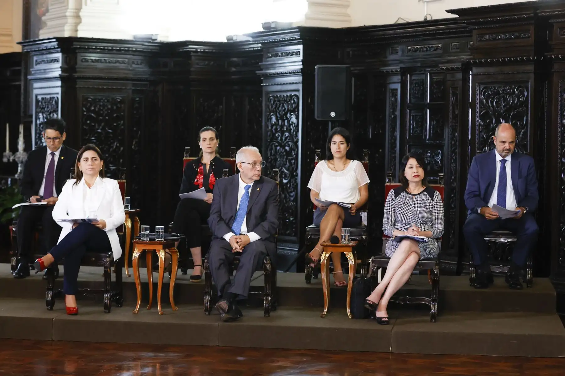 La presidenta de la República, Dina Boluarte, anunció que Con Punche Puno, destinado a otorgar una serie de acciones para garantizar el impulso del desarrollo de esta región del sur del país.
Foto: ANDINA/Presidencia Perú