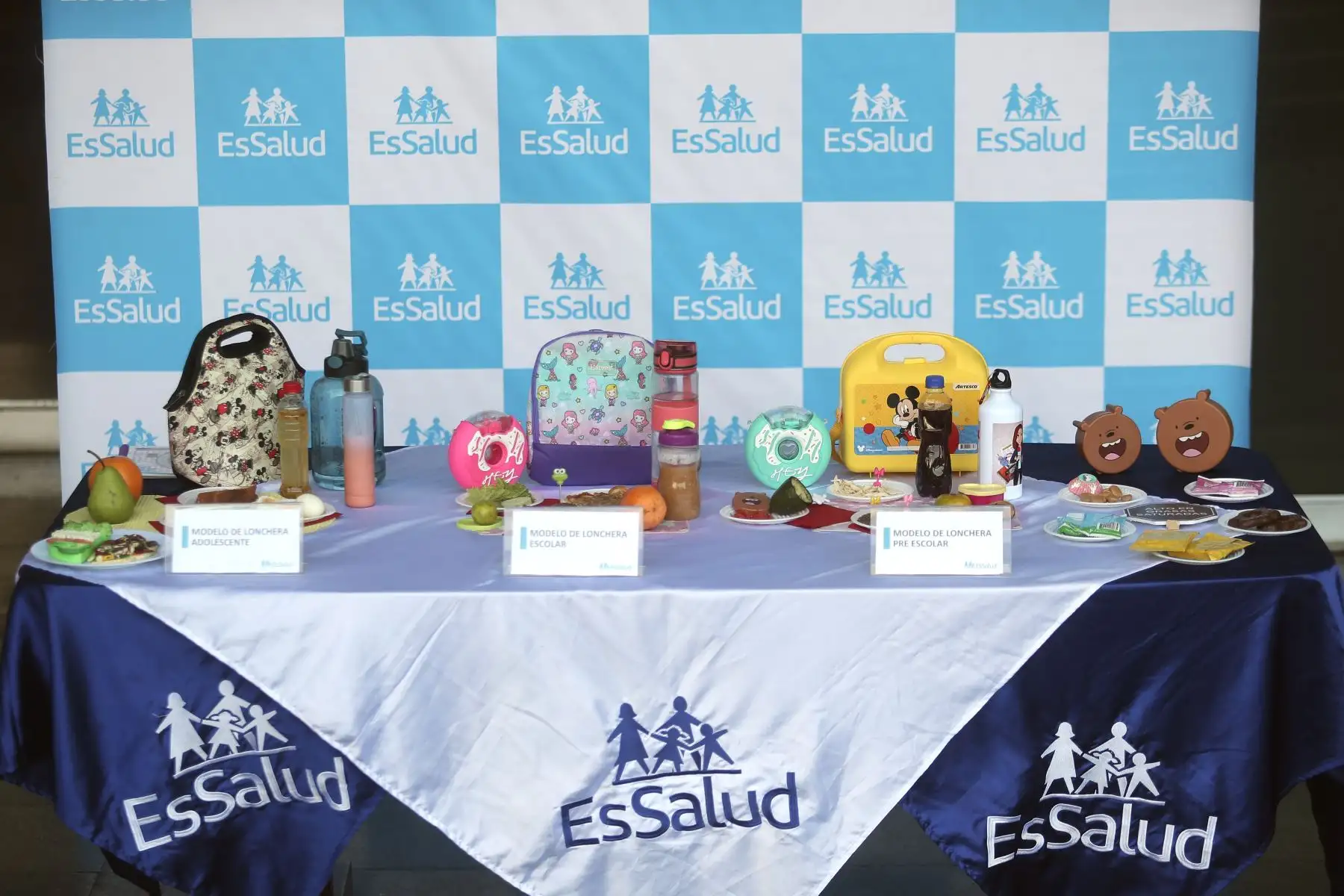 El Seguro Social de Salud (EsSalud) muestra cómo preparar loncheras saludables que ayudarán a prevenir el sobrepeso y la obesidad.

Foto: ANDINA/Ricardo Cuba