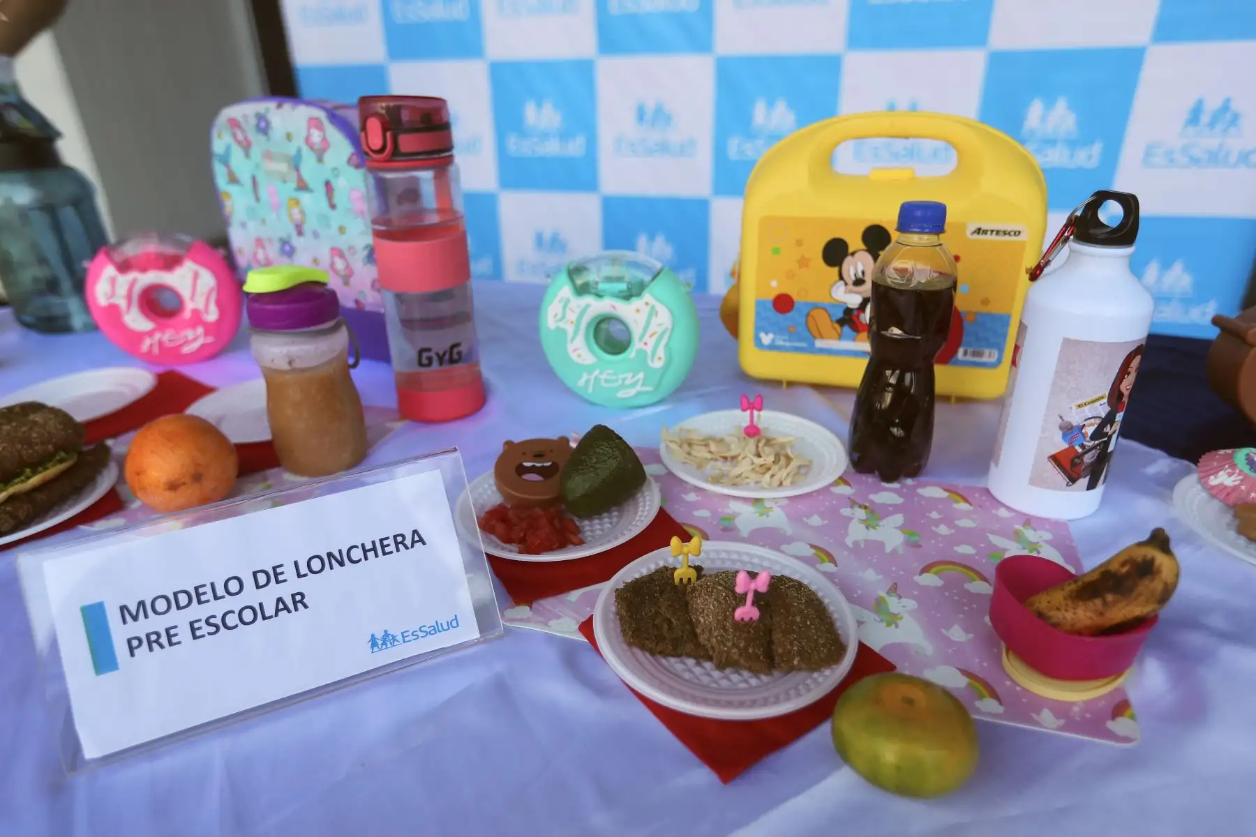 El Seguro Social de Salud (EsSalud) muestra cómo preparar loncheras saludables que ayudarán a prevenir el sobrepeso y la obesidad.

Foto: ANDINA/Ricardo Cuba