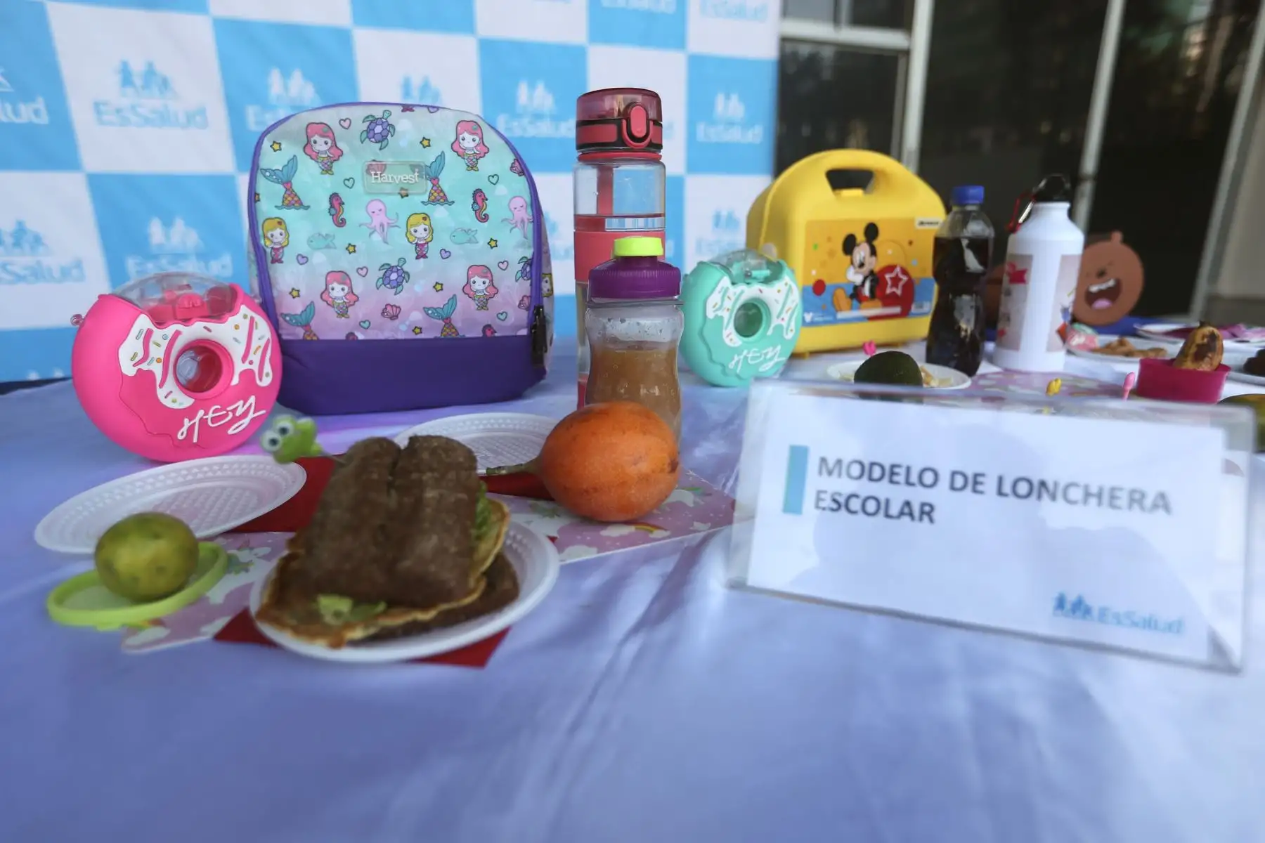 El Seguro Social de Salud (EsSalud) muestra cómo preparar loncheras saludables que ayudarán a prevenir el sobrepeso y la obesidad.

Foto: ANDINA/Ricardo Cuba