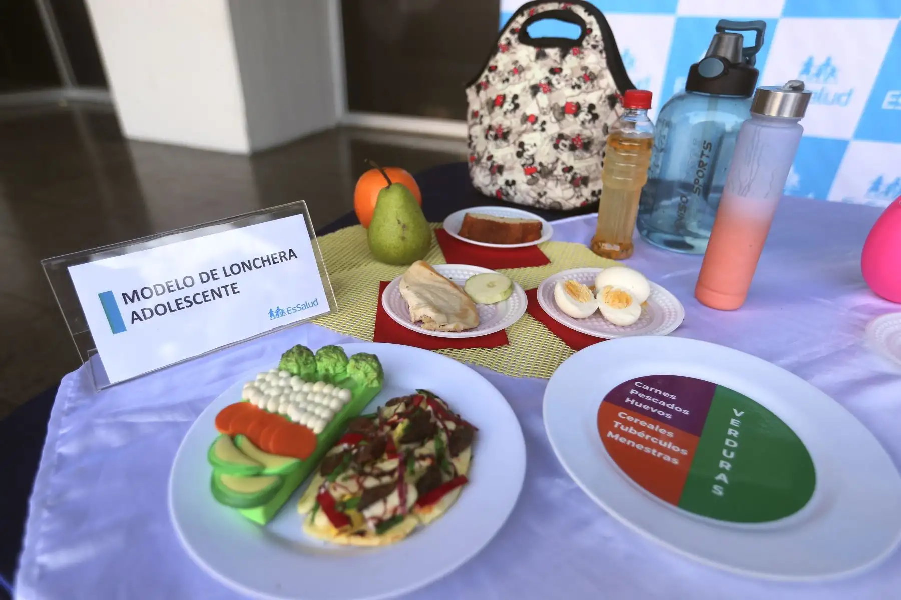 El Seguro Social de Salud (EsSalud) muestra cómo preparar loncheras saludables que ayudarán a prevenir el sobrepeso y la obesidad.

Foto: ANDINA/Ricardo Cuba