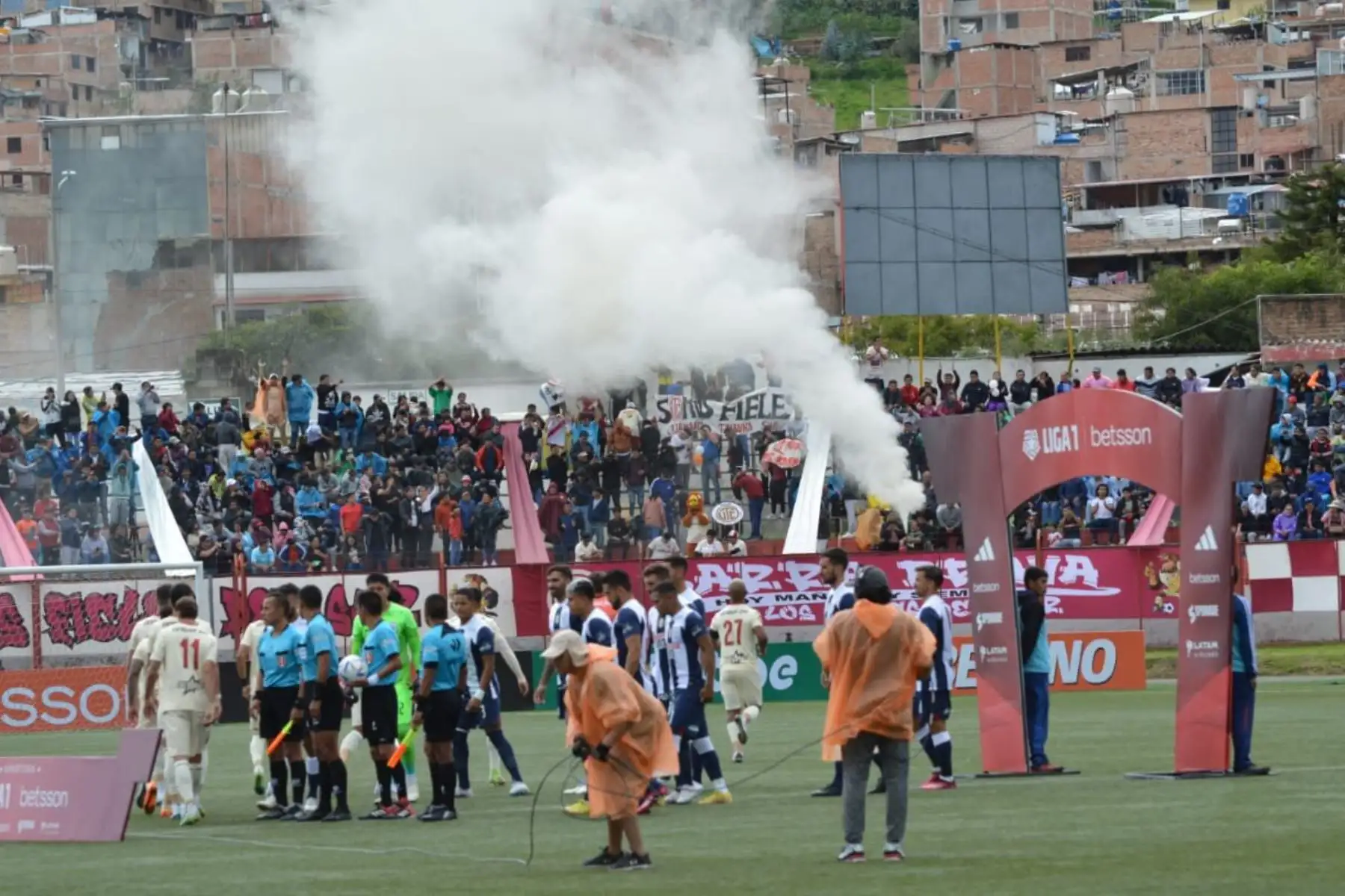 Alianza Lima enfrenta al UTC en el estadio Héroes de San Ramón de Cajamarca  en partido válido por la sétima fecha del Torneo Apertura de la Liga 1.
Foto: ANDINA/Difusión
