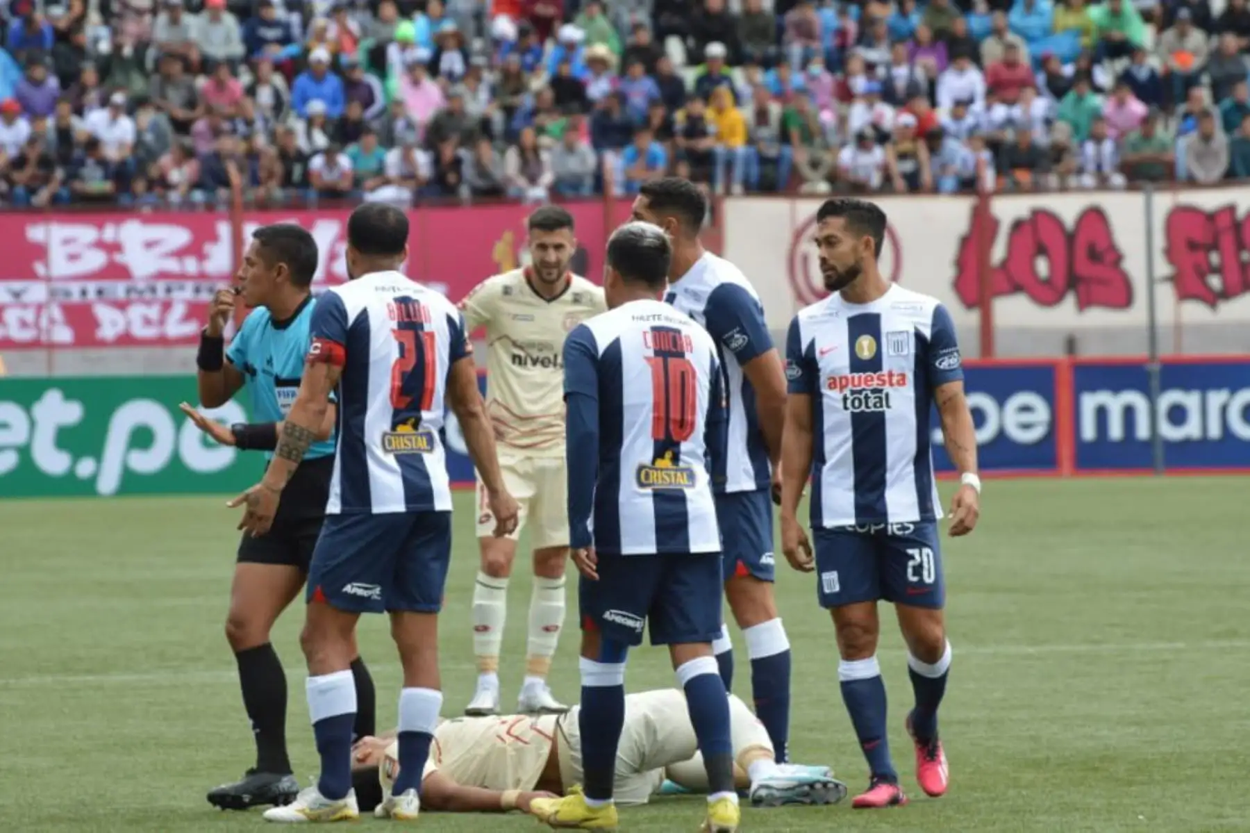 Alianza Lima enfrenta al UTC en el estadio Héroes de San Ramón de Cajamarca  en partido válido por la sétima fecha del Torneo Apertura de la Liga 1.
Foto: ANDINA/Difusión