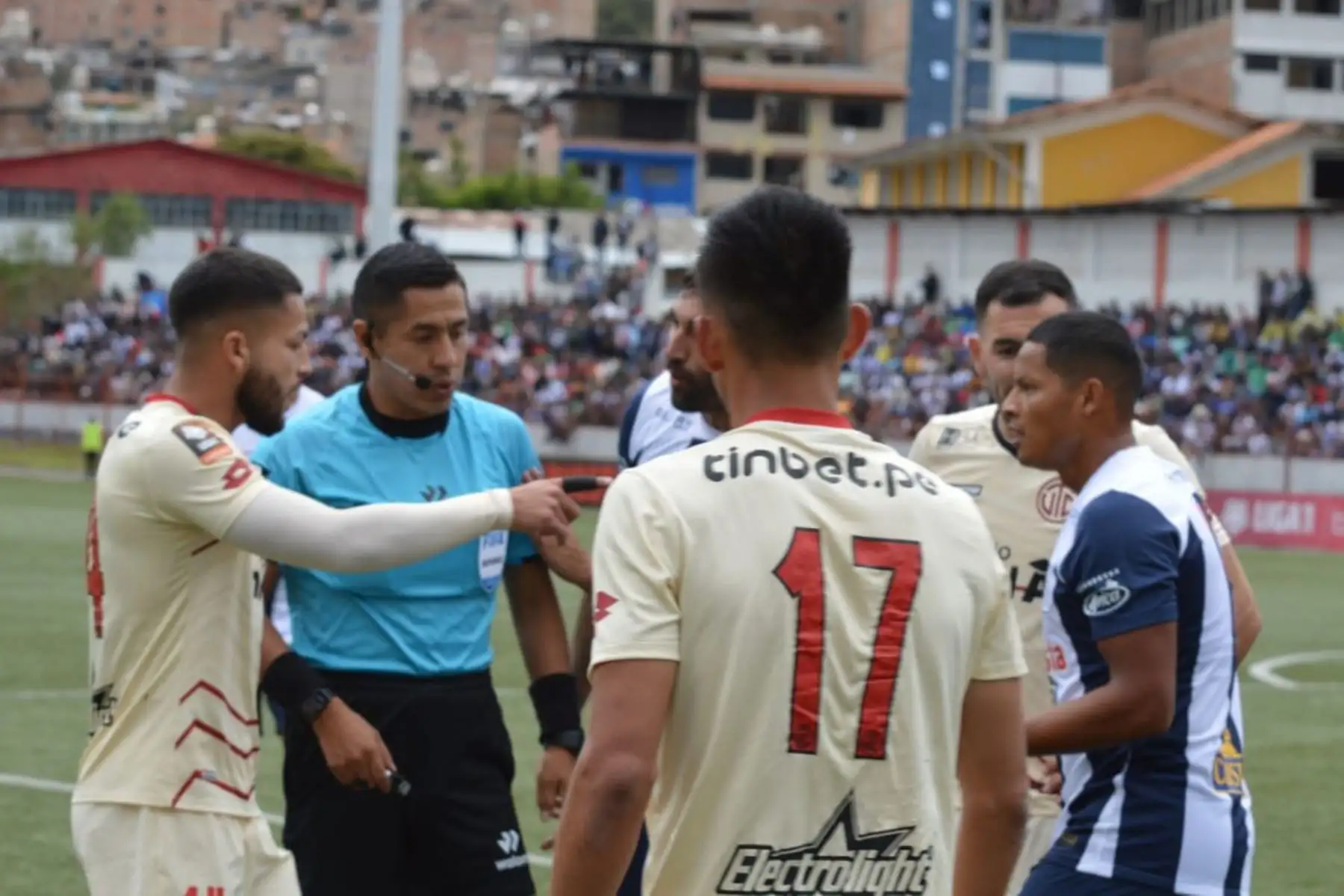 Alianza Lima enfrenta al UTC en el estadio Héroes de San Ramón de Cajamarca  en partido válido por la sétima fecha del Torneo Apertura de la Liga 1.
Foto: ANDINA/Difusión