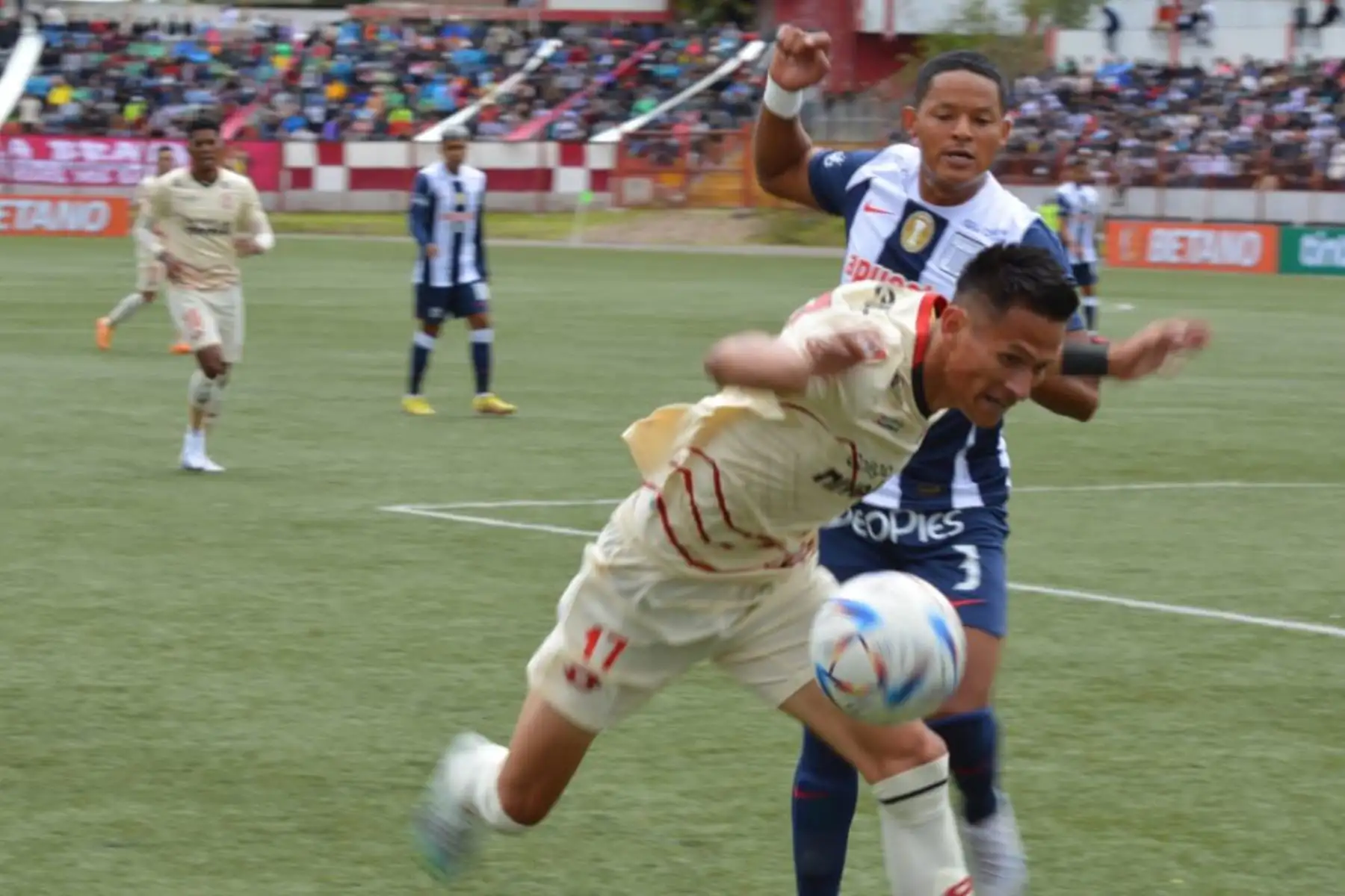 Alianza Lima enfrenta al UTC en el estadio Héroes de San Ramón de Cajamarca  en partido válido por la sétima fecha del Torneo Apertura de la Liga 1.
Foto: ANDINA/Difusión