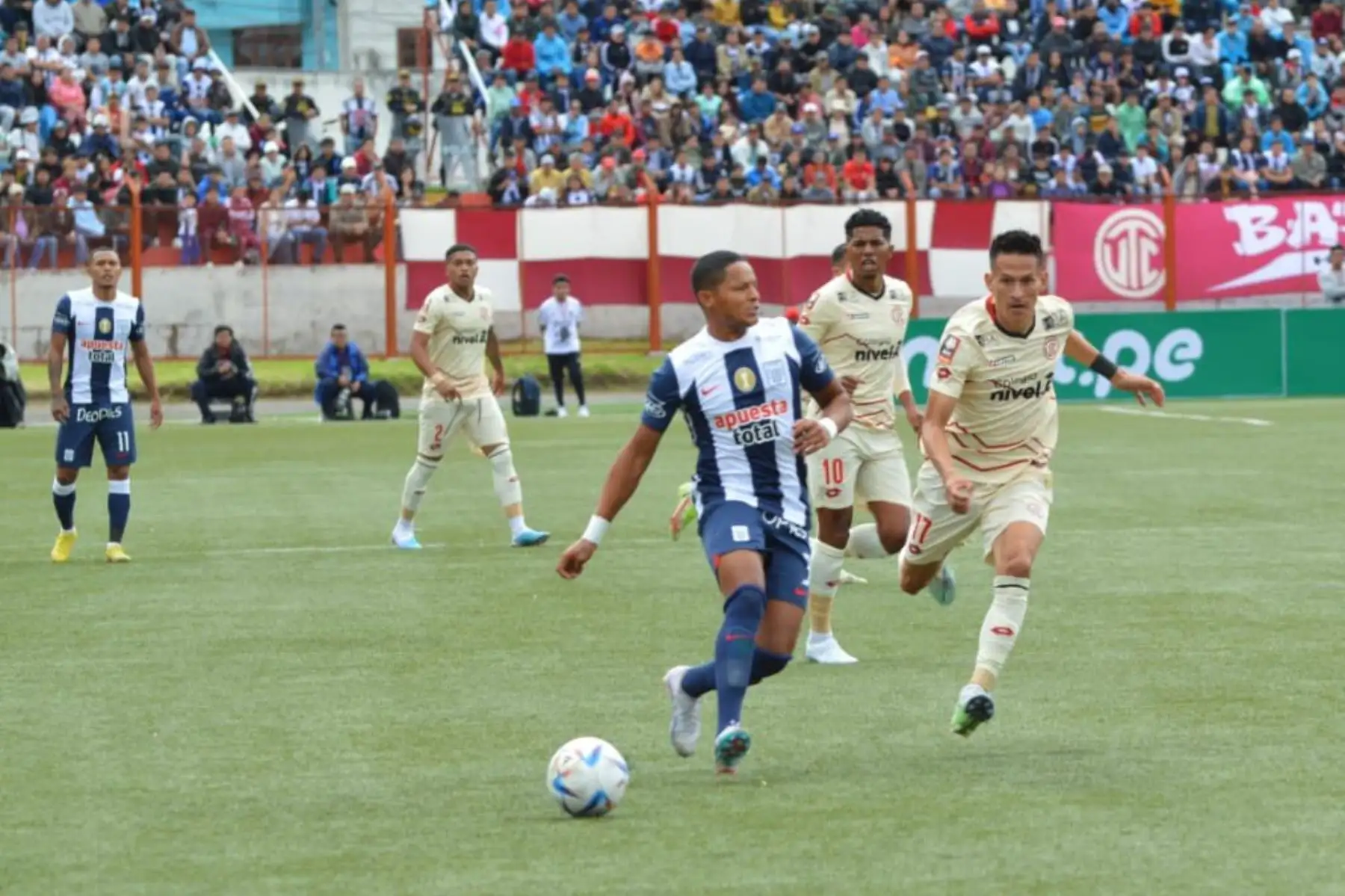 Alianza Lima enfrenta al UTC en el estadio Héroes de San Ramón de Cajamarca  en partido válido por la sétima fecha del Torneo Apertura de la Liga 1.
Foto: ANDINA/Difusión