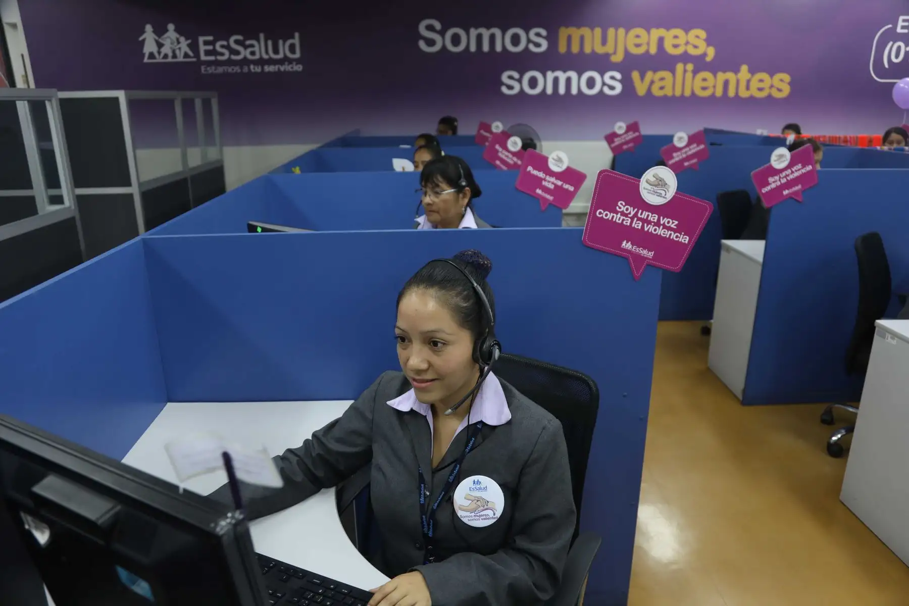 En lo que va del 2023, EsSaliud ha atendido 1133 llamadas a través de la opción 6, de las cuales 27 fueron confirmados como casos de violencia. Foto: ANDINA/Difusión