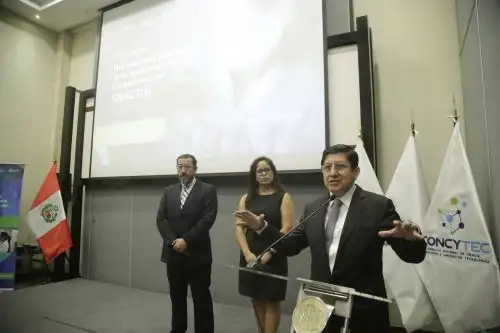 Concytec presentó el proyecto Mejoramiento y Ampliación de los Servicios de Ciencia, Tecnología e Innovación. Foto: ANDINA/Juan Carlos Guzmán