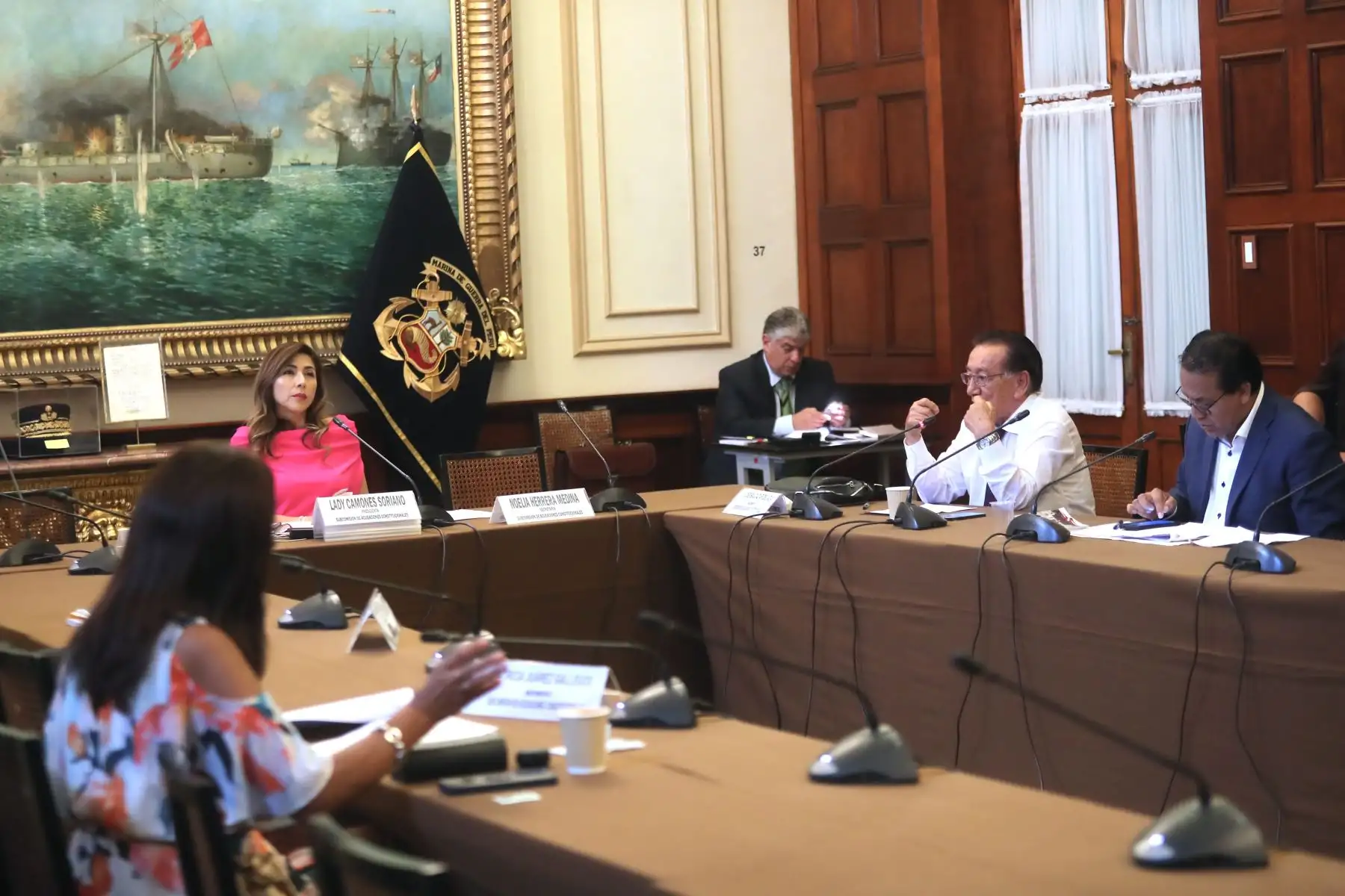 Subcomisión de Acusaciones Constitucionales. Foto: ANDINA/Ricardo Cuba.