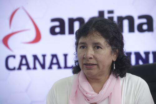 Carmen Arróspide, presidenta de la Red Nacional de Mujeres emprendedoras y empresarias del Perú, señala que la fe es la base para incluirte en cuanta agenda desees. Foto: ANDINA/Juan Carlos Guzmán