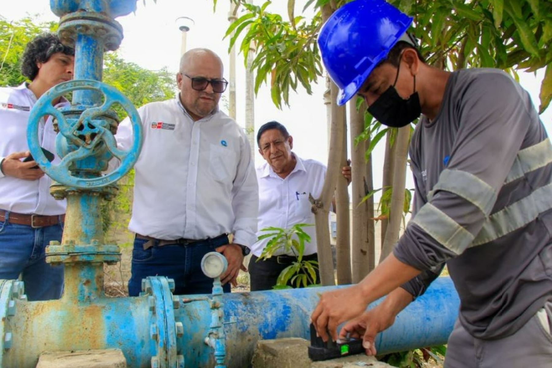 Ejecución de proyectos y mantenimiento de infraestructura permitirán mejorar el servicio de agua potable para la población de Tumbes. Foto: OTASS/Difusión.