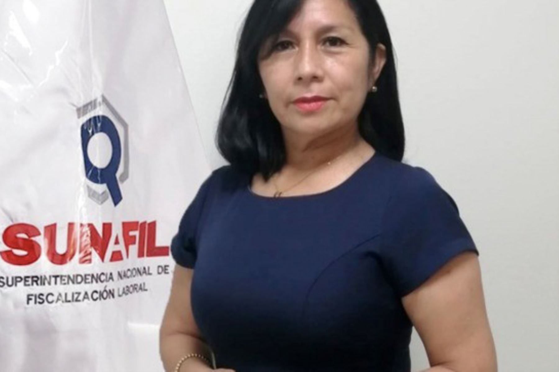 Flor Marina Cruz Rodríguez se desempeña como intendenta regional de Lima Metropolitana de la Sunafil. Foto: ANDINA/MTPE