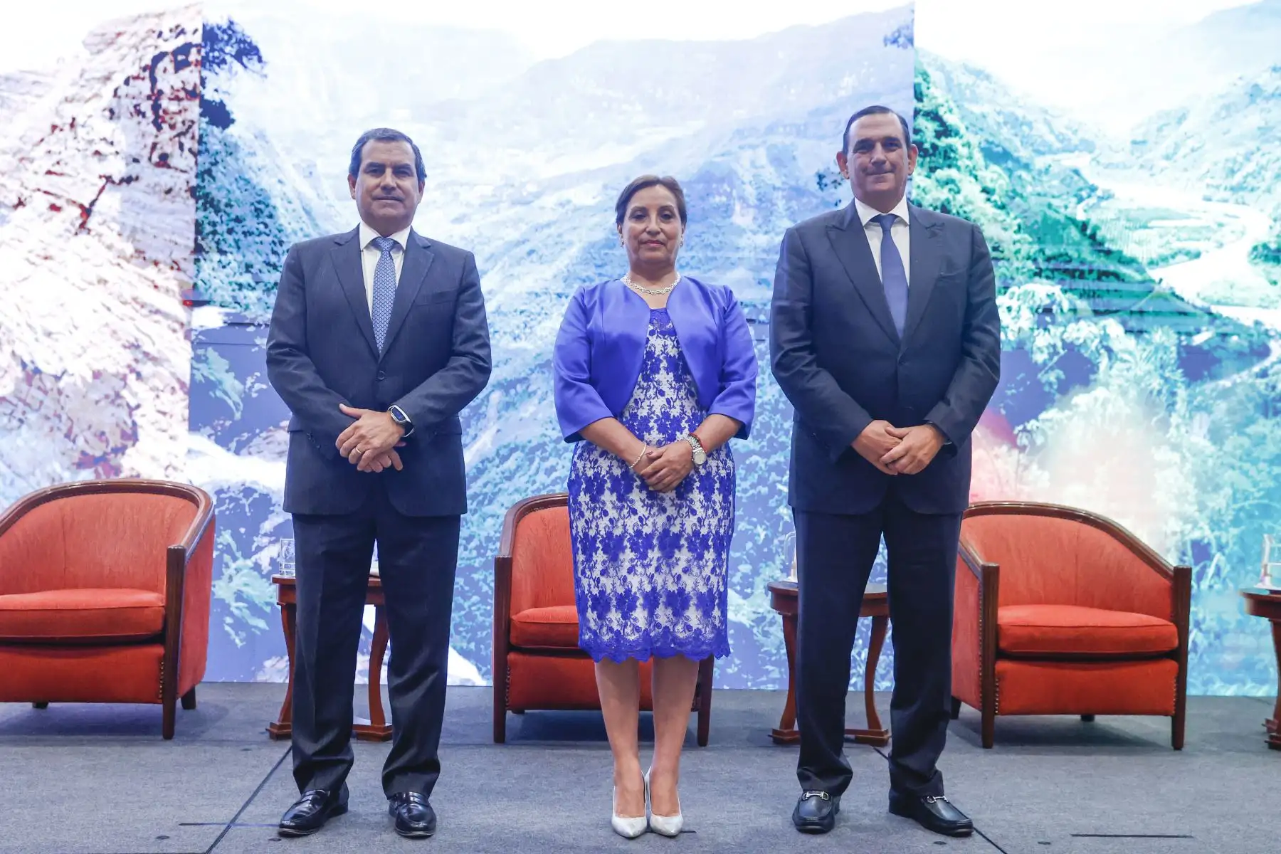 Presidenta Dina Boluarte participa en la ceremonia de transferencia de la presidencia del nuevo consejo directivo 2023-2025 de la Confiep.
Foto: ANDINA/Presidencia Perú