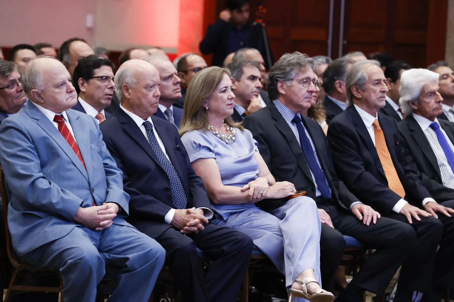 Presidenta Dina Boluarte participa en la ceremonia de transferencia de la presidencia del nuevo consejo directivo 2023-2025 de la Confiep.
Foto: ANDINA/Presidencia Perú