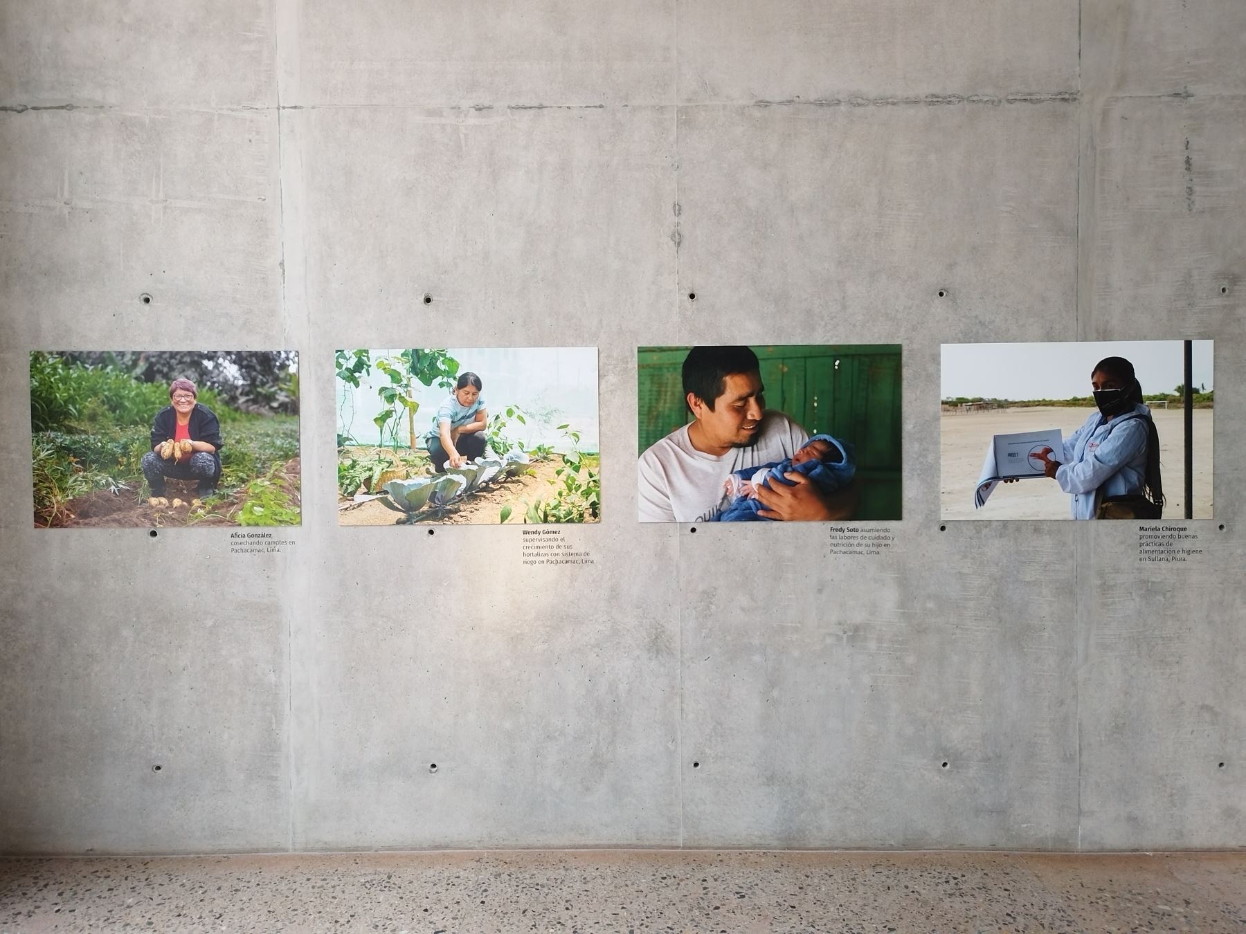 Exposición fotográfica Ella Alimenta al Mundo: agricultura es cultura en el MUNA