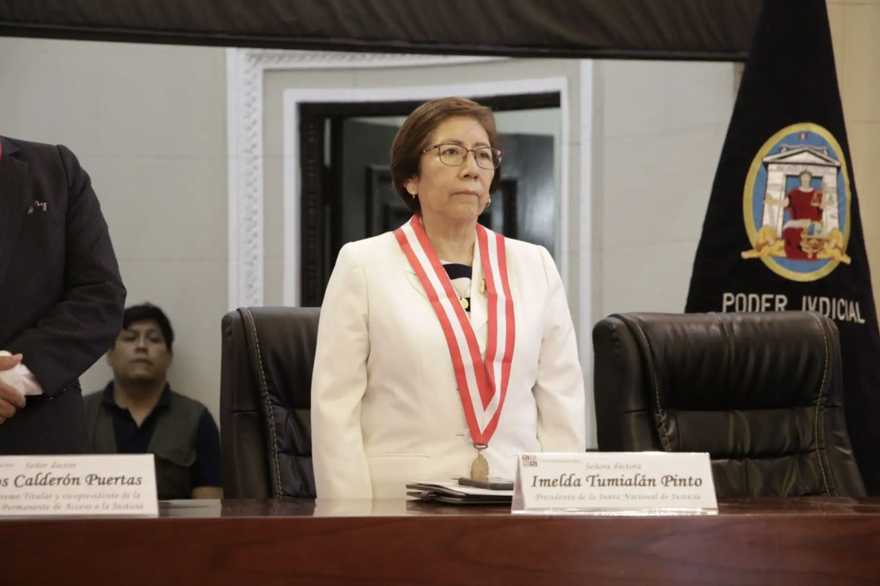 Presidenta de la JNJ, Imelda Tumialán. ANDINA/Difusión