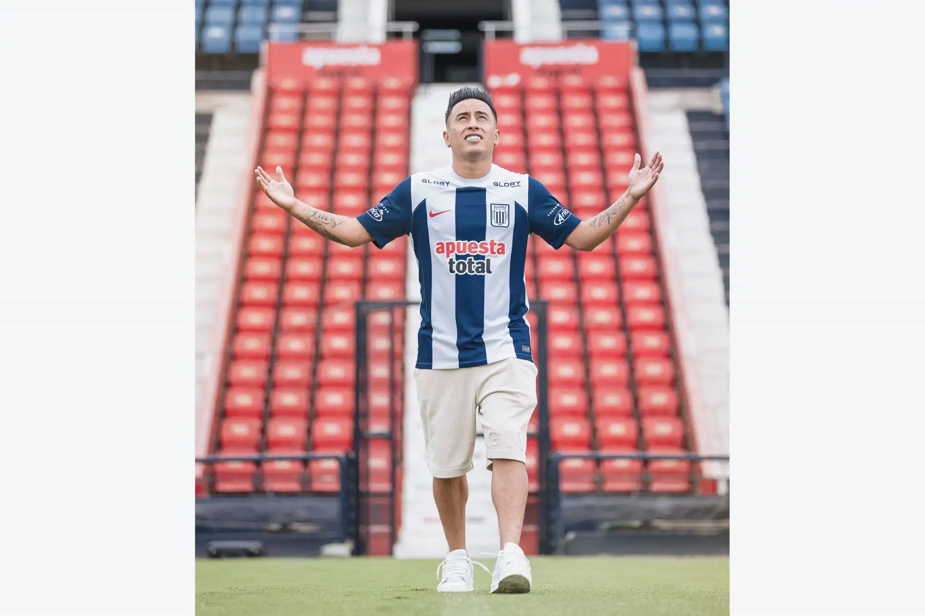 Christian Cueva firmó por Alianza Lima y mañana será presentado oficialmente por el club blanquiazul que con su contratación cerró su plantel para la temporada 2023.
Foto: Alianza Lima
