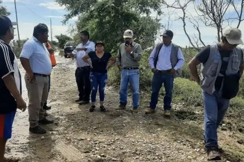 Las intensas lluvias que caen en Lambayeque ocasionaron el desborde del río La Leche. Foto: ANDINA/Difusión