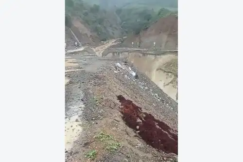 A las 17:30 horas de hoy se registró un huaico en el distrito liberteño de Cascas, como consecuencias de las intensas lluvias. Foto: ANDINA/Difusión
