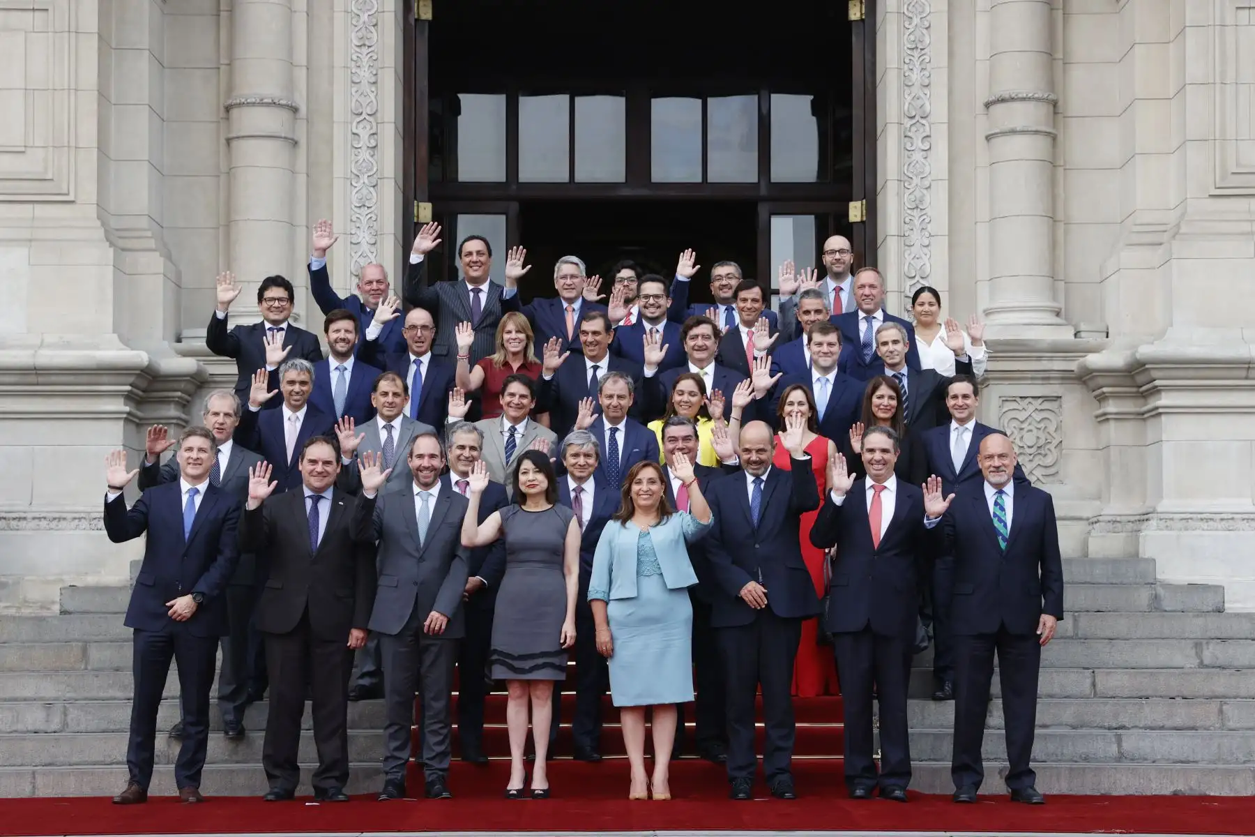 Presidenta Dina Boluarte sostuvo reunión de trabajo con el Consejo Empresarial Chileno-Peruano de manera presencial luego de 3 años. La cita tuvo lugar en el Palacio de Gobierno.
Foto: ANDINA/Presidencia Perú